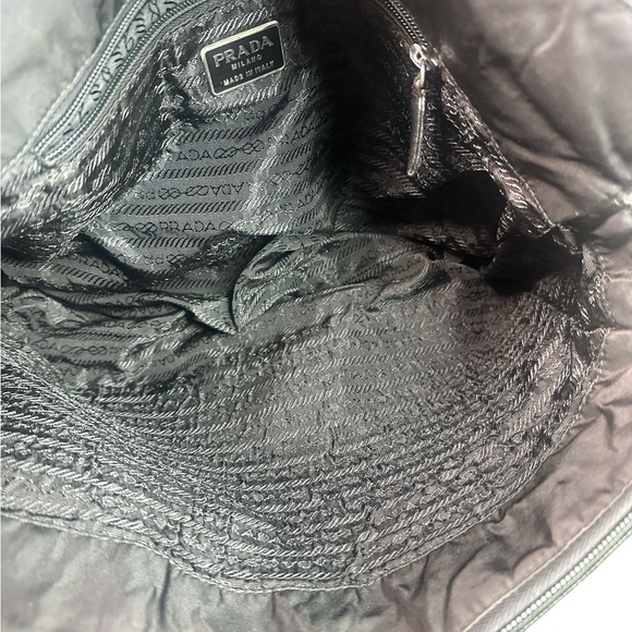 Prada nylon chain tote Black Women's Bag - Picture 4 of 10